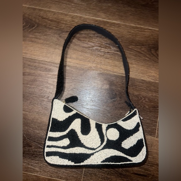 Anthropologie Asymmetrical Beaded Bag - Picture 4 of 4